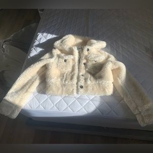 Brand New off white bomber jacket!